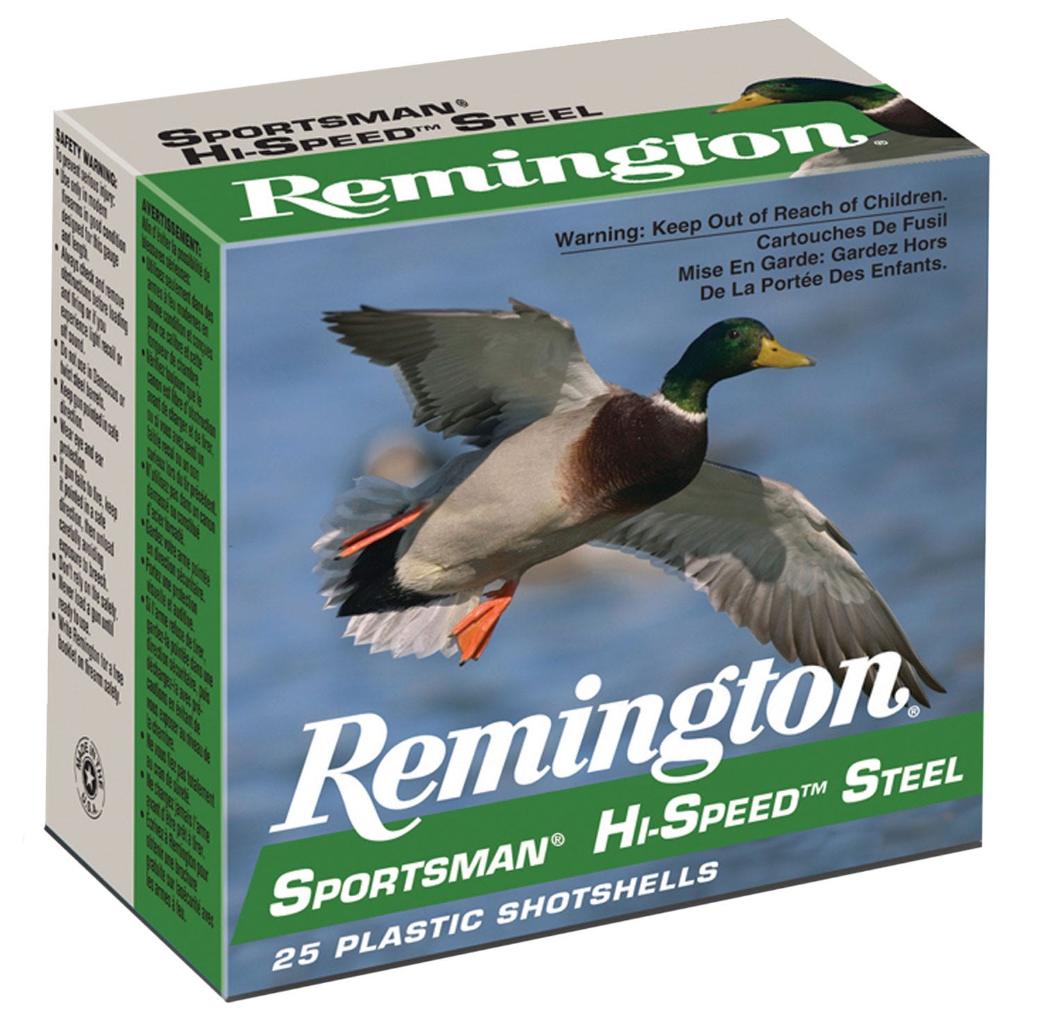 Remington Sportsman 12 GA 4-Shot 25-Rounds 3" Waterfowl