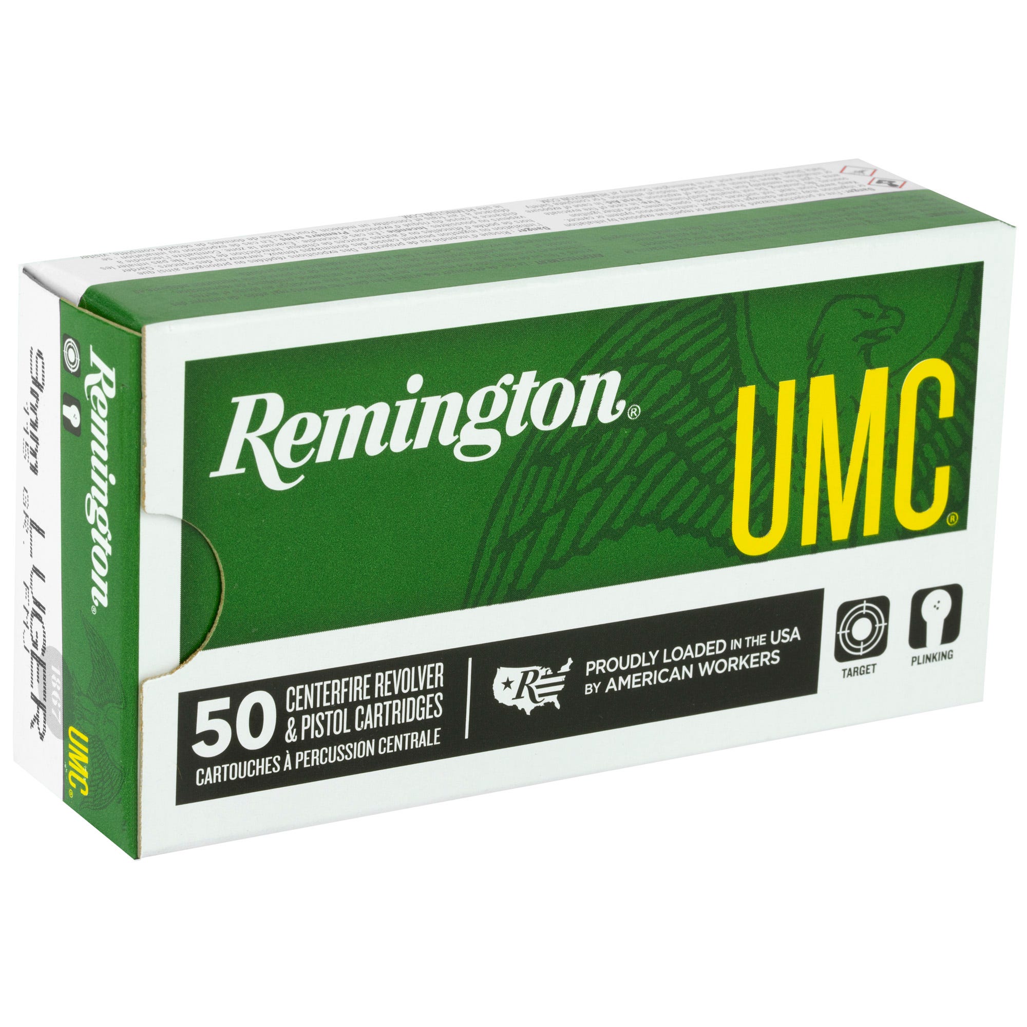 Remington UMC 9mm Handgun Ammunition 115GR FMJ 50Rds