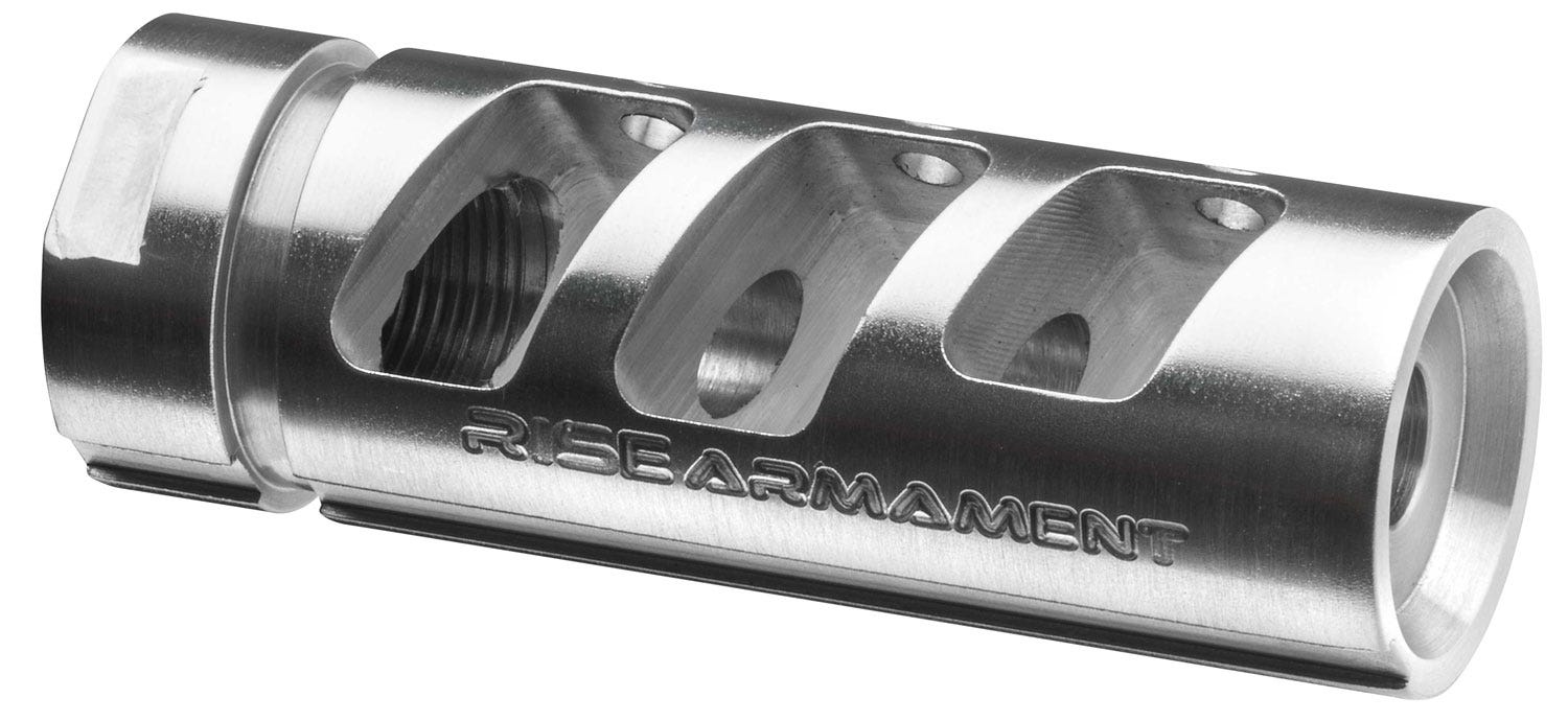 Rise Armament RA-701 Muzzle Brake Stainless .308 Win / 7.62 X 51 5/8x24 Thread Pattern