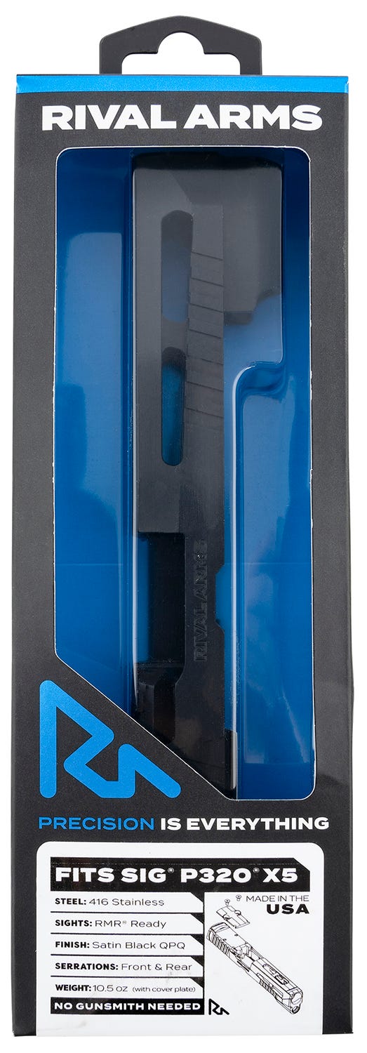 Rival Arms A1 Faction Series Slide 9mm RMR Cut for Sig P320 X-Five
