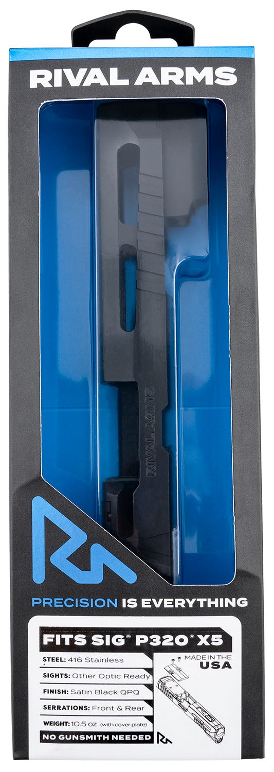 Rival Arms A1 Faction Series Slide 9mm Docter Cut for Sig P320 X-Five