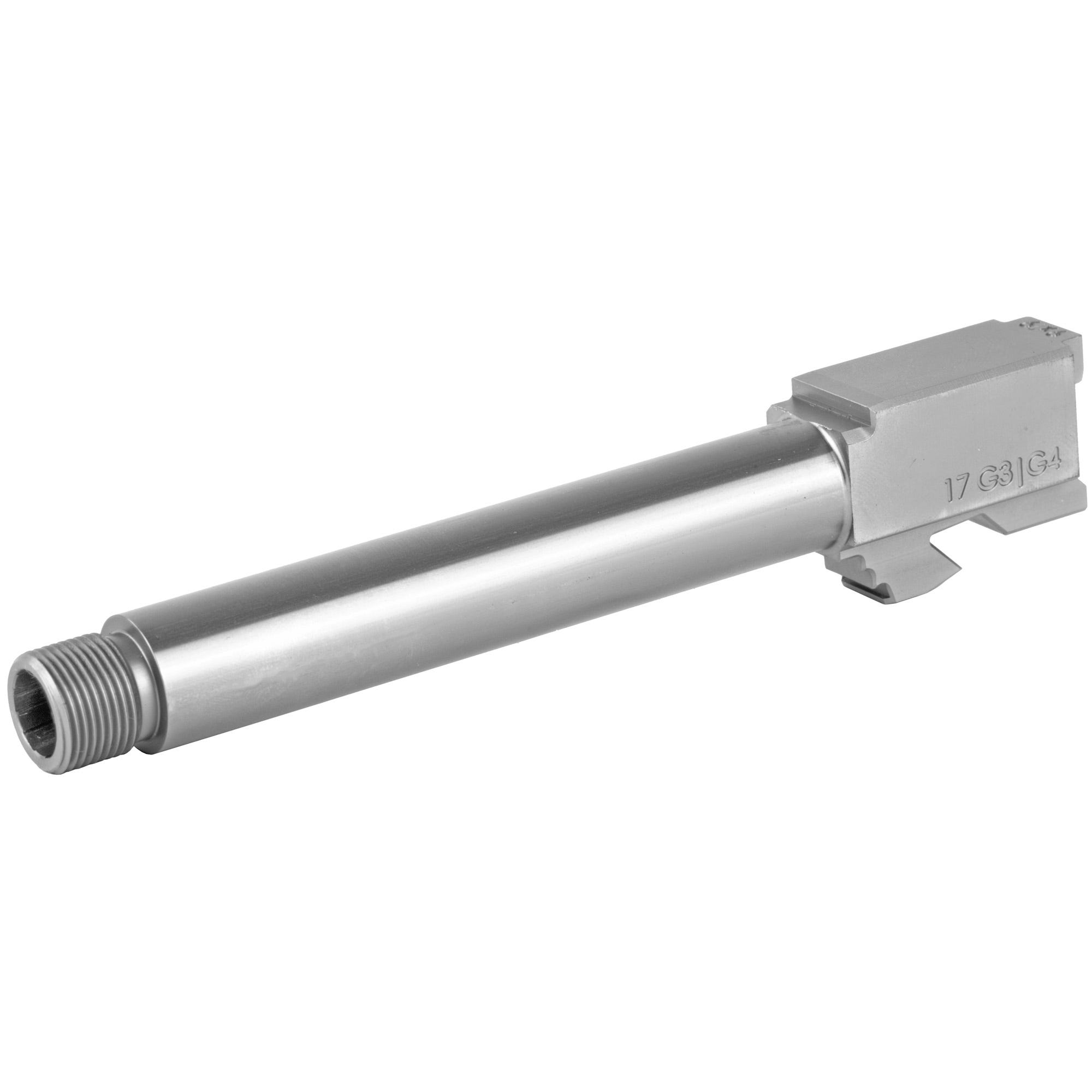 Rival Arms Essential Drop-In V2 Barrel Silver 9mm 4.49" for Glock 17 Gen 3-4