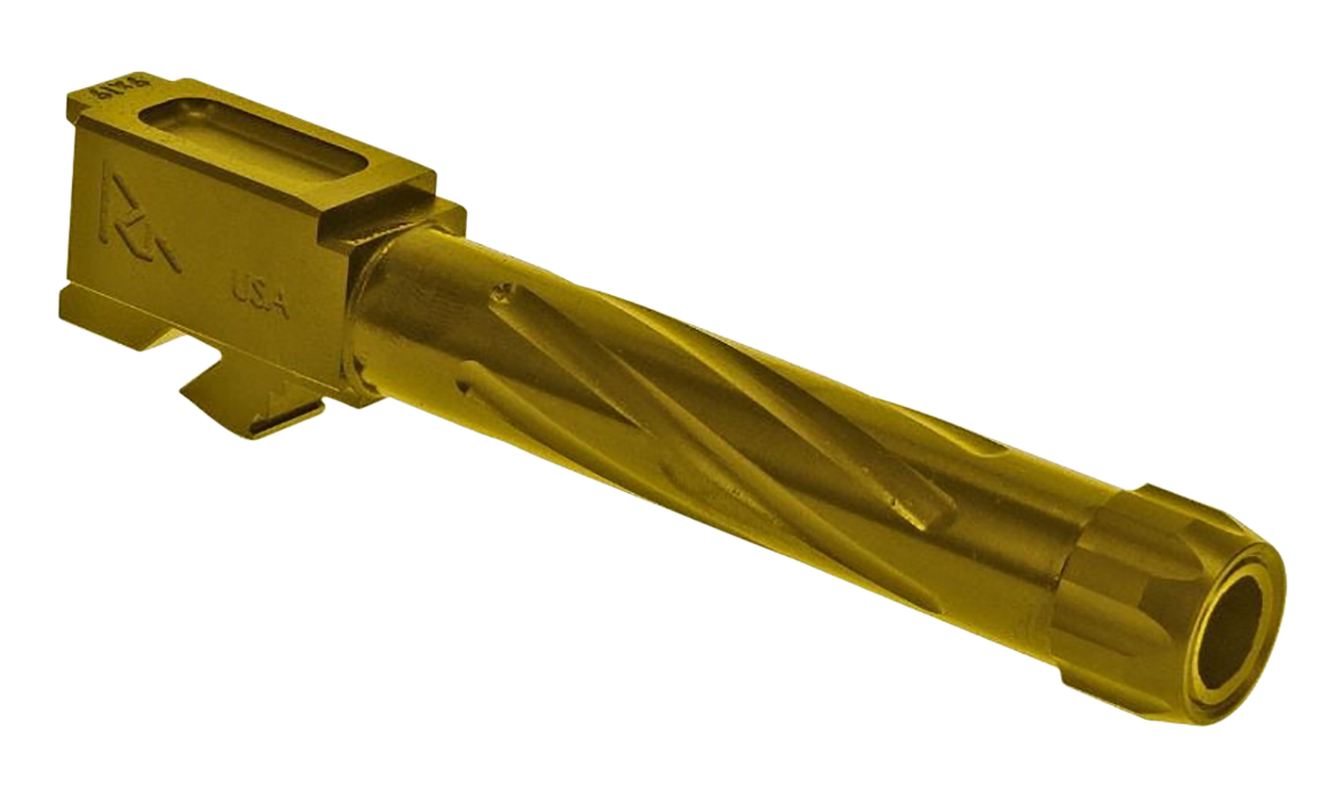 Rival Arms V1 Threaded Match Grade G19 Gen 3-4 Gold