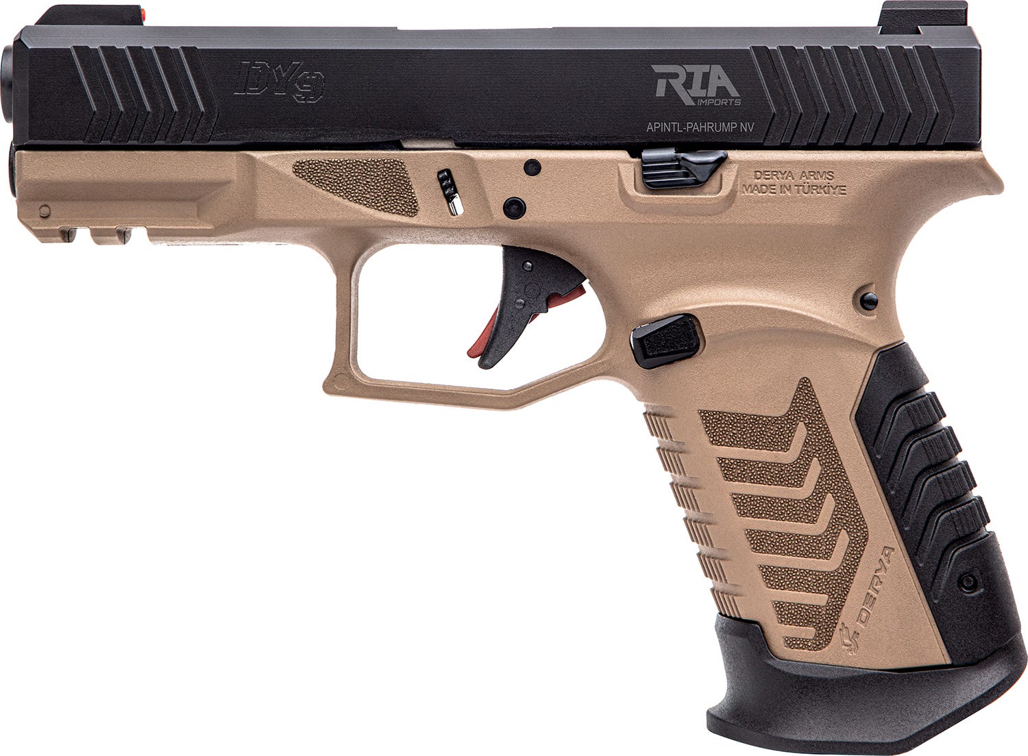 Rock Island Armory Derya DY9 Flat Dark Earth / Black 9mm 3.86" Barrel 10-Rounds