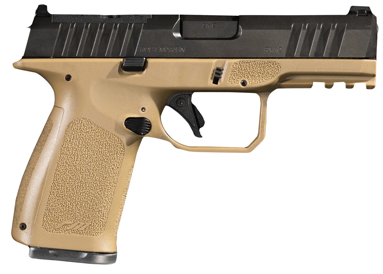 Rost Martin RM1C Flat Dark Earth 9mm 4" Barrel 17-Rounds