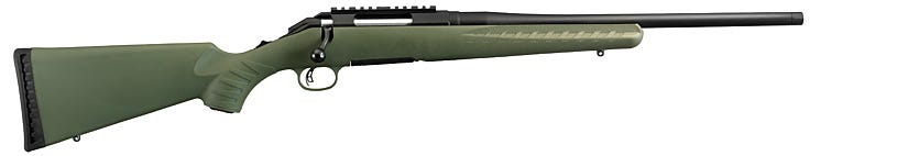 Ruger American Predator Rifle Moss Green .308 Win 18" Barrel 4-Rounds