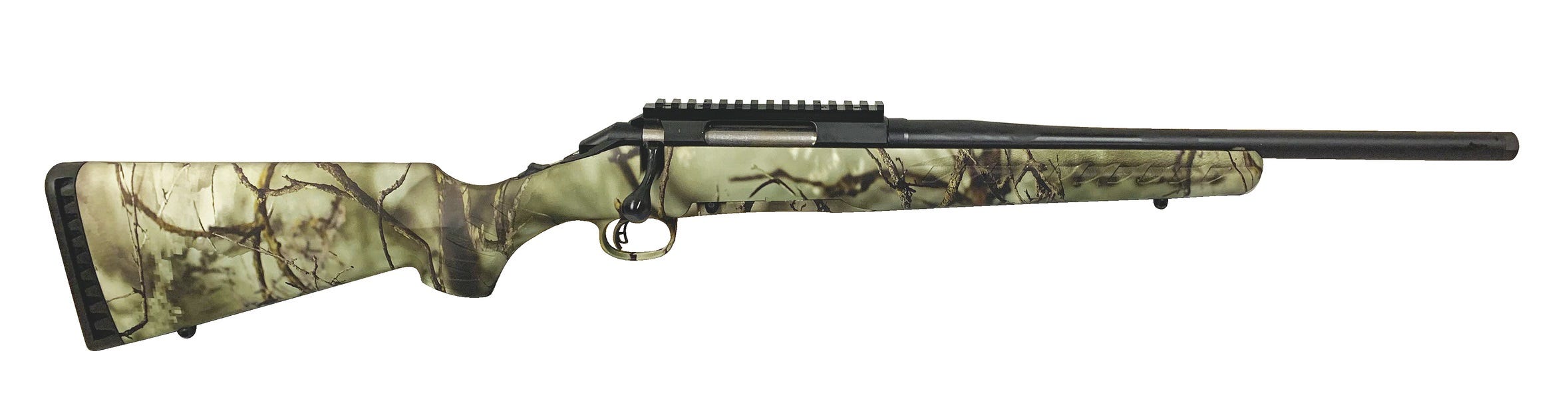 Ruger American Ranch Rifle Go Wild Rock Star Camo .350 Legend 16.38" Barrel 4-Rounds