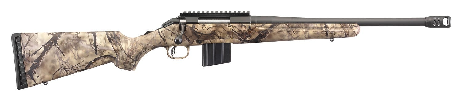 Ruger American Ranch Rifle Go Wild Camo .350 Legend 16.38" Barrel 5-Rounds