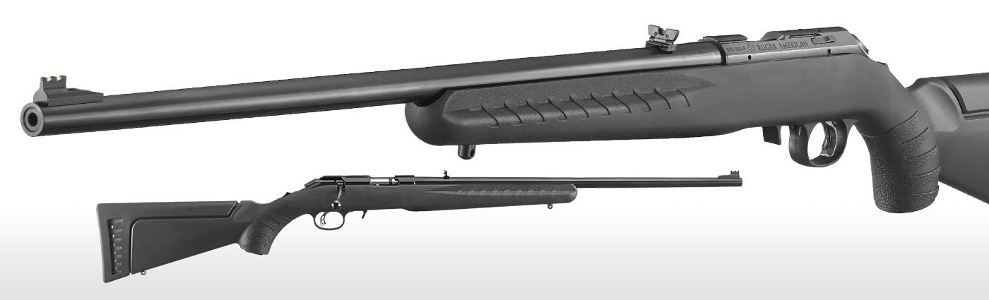 Ruger American Rimfire Target Wood .17 HMR 18" Barrel 9-Rounds