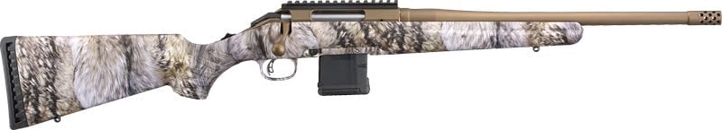 Ruger American TALO Rifle 204 Ruger 16.12" Barrel 10 Rounds Camo