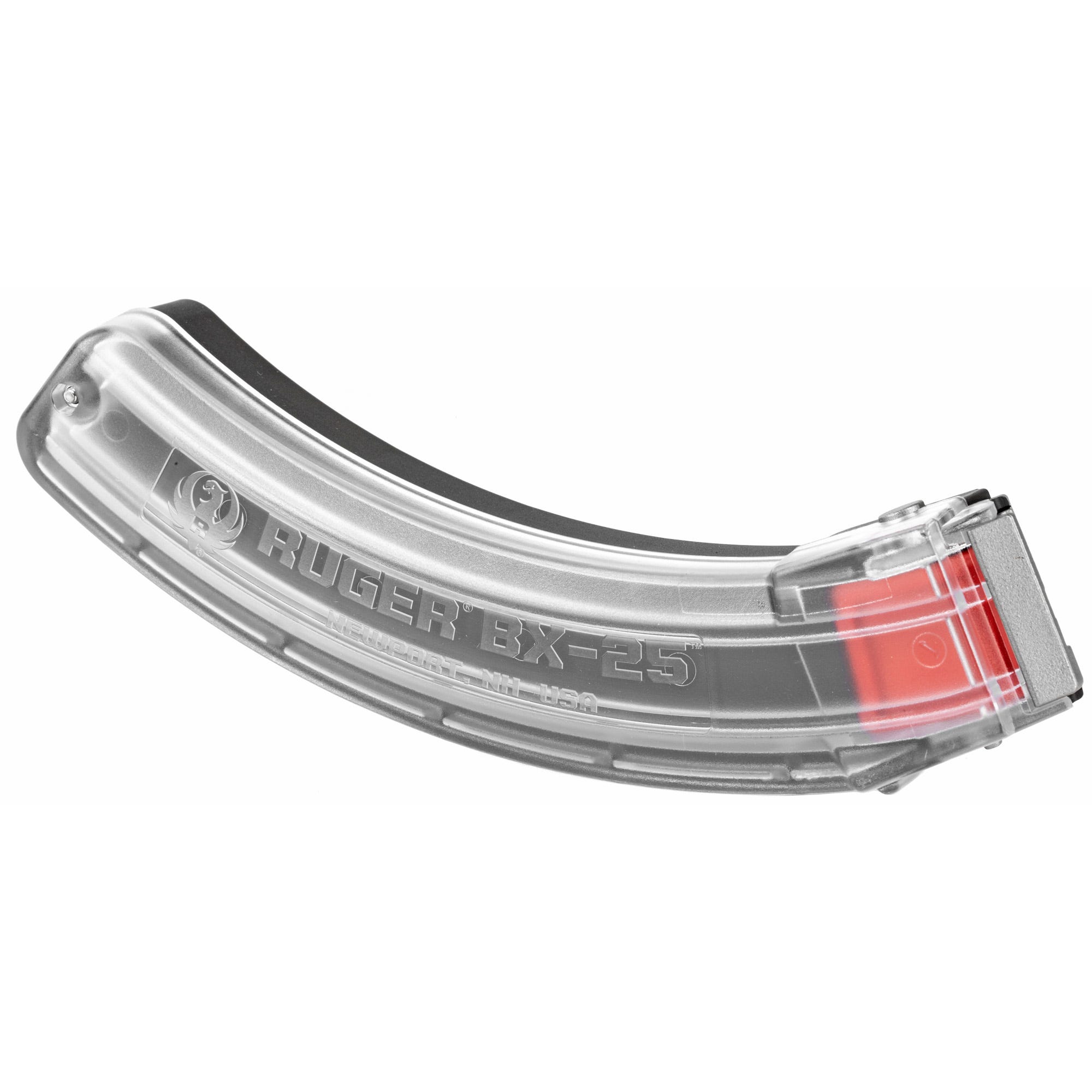 Ruger BX-25 Magazine Clear / Black .22 LR 25-Rounds