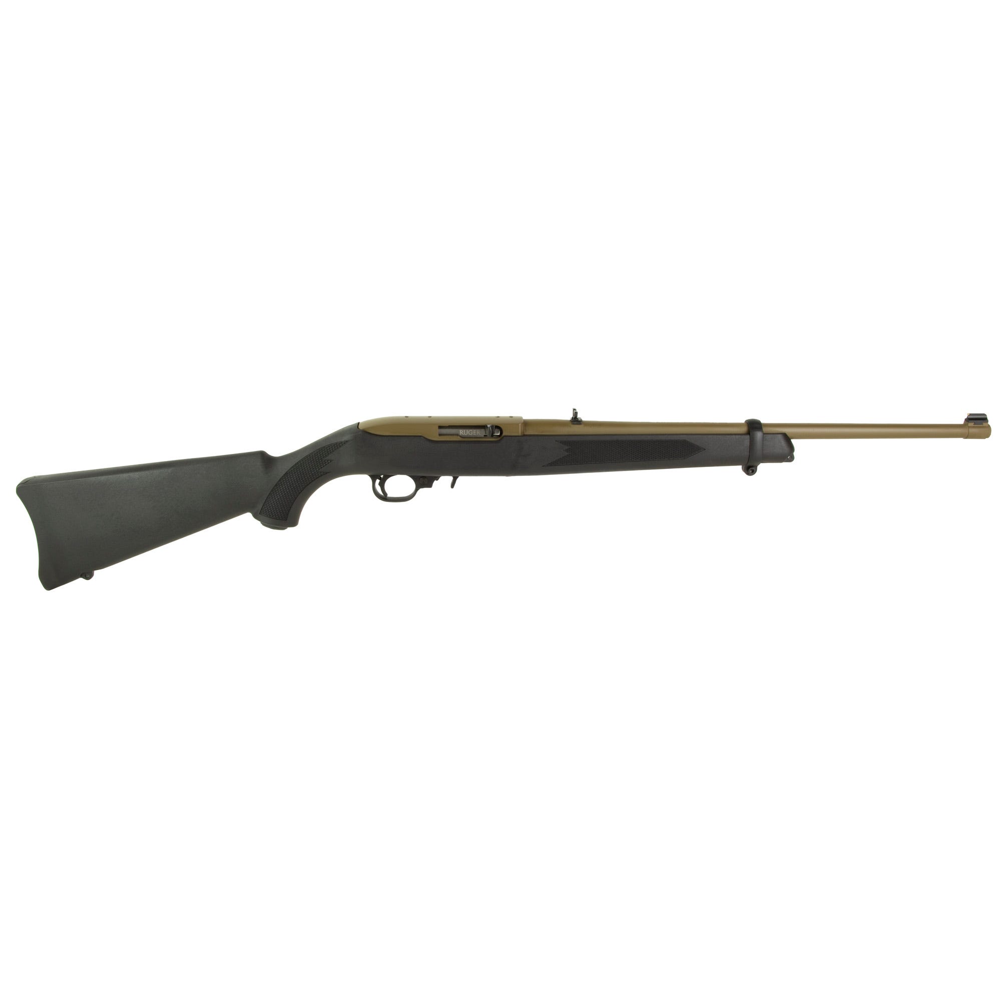 Ruger 10/22 Carbine Black / Flat Dark Earth .22 LR 18.5" Barrel 10-Rounds
