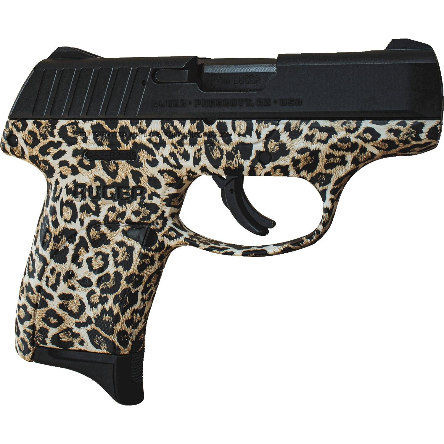 Ruger EC9s Leopard Print 9mm 3.12" Barrel 7-Rounds