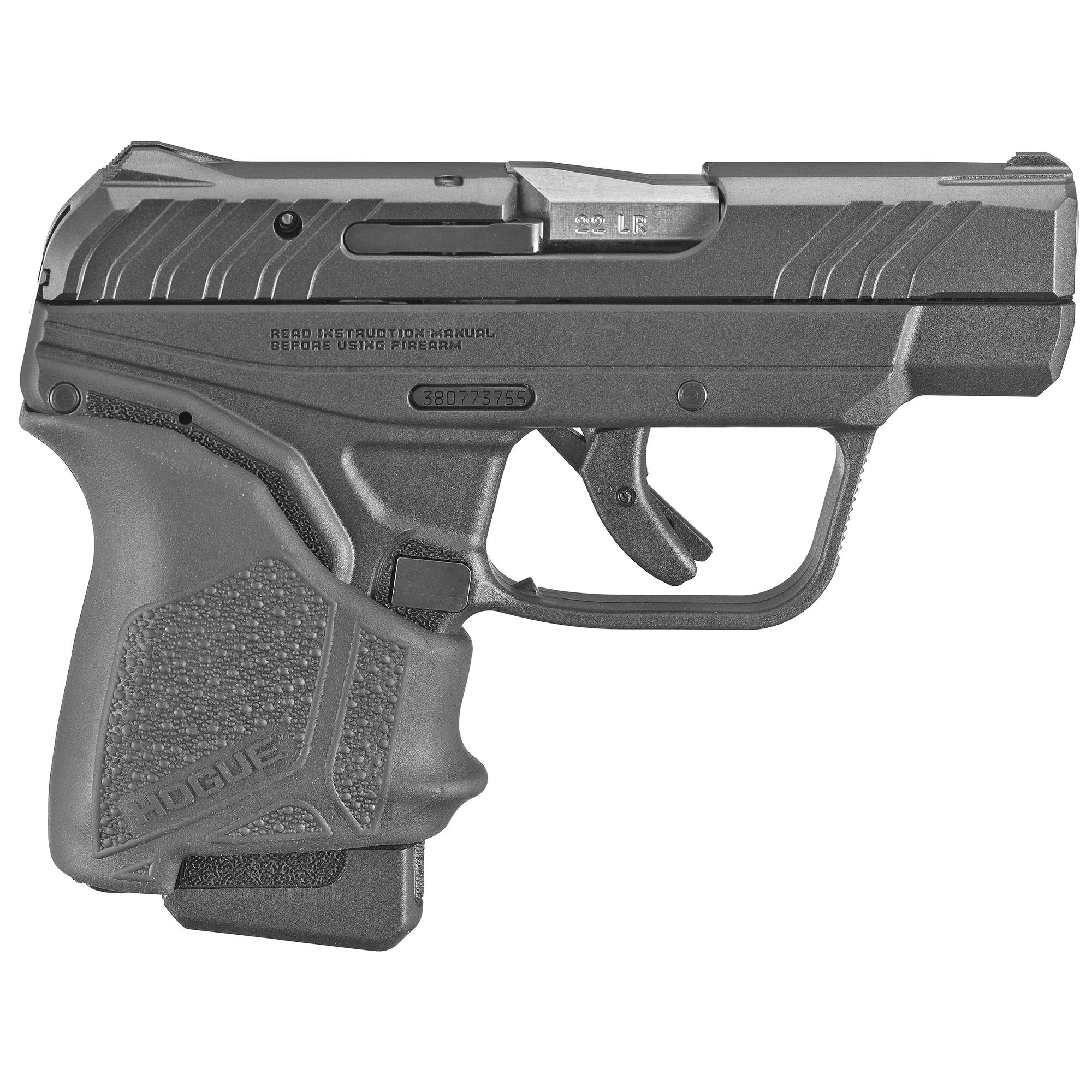 Ruger LCP II .22 LR 2.75" Barrel 10-Rounds Hogue HandALL Rubber Grip Sleeve