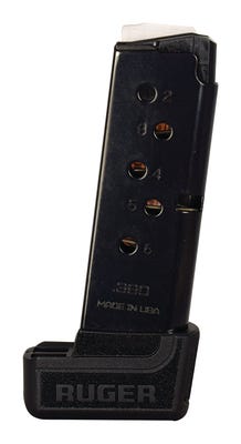 Ruger LCP II Magazine Black 380ACP 7 rd
