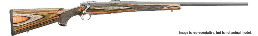Ruger M77 Hawkeye Predator Stainless / Laminate Wood 6.5 Creedmoor 24-inch 4Rds
