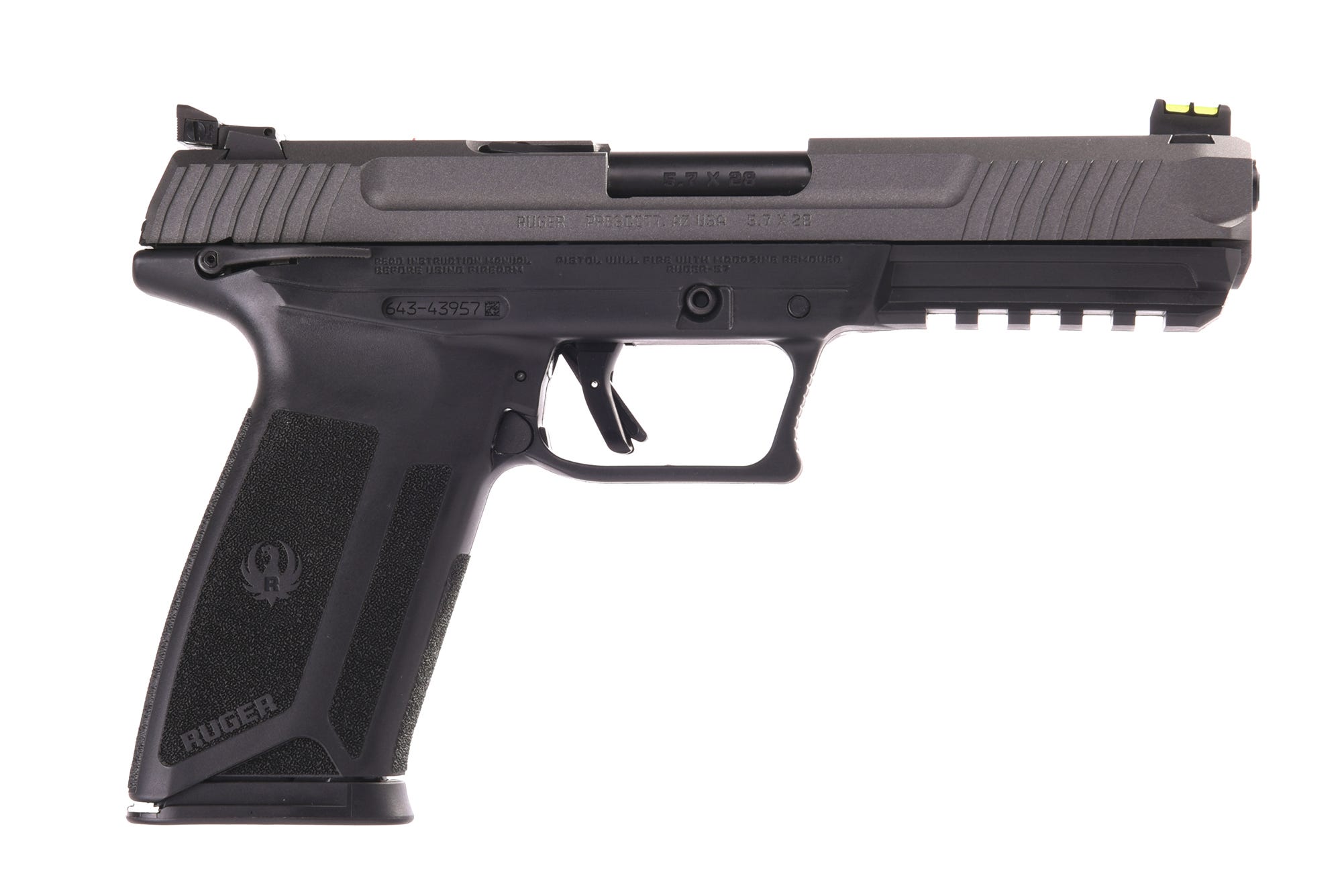 Ruger-57 Tungsten 5.7 X 28 4.94" Barrel 20-Rounds
