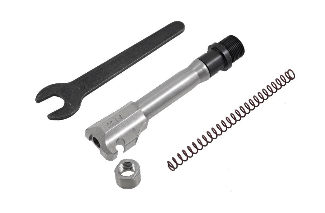 Ruger Threaded Barrel Kit Stainless .22 LR 3.5" For Ruger LCP II