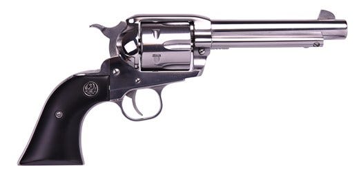 Ruger Vaquero Stainless .44 Rem Mag/.44 SPC 5.5" Barrel 6-Rounds Black Micarta Grips