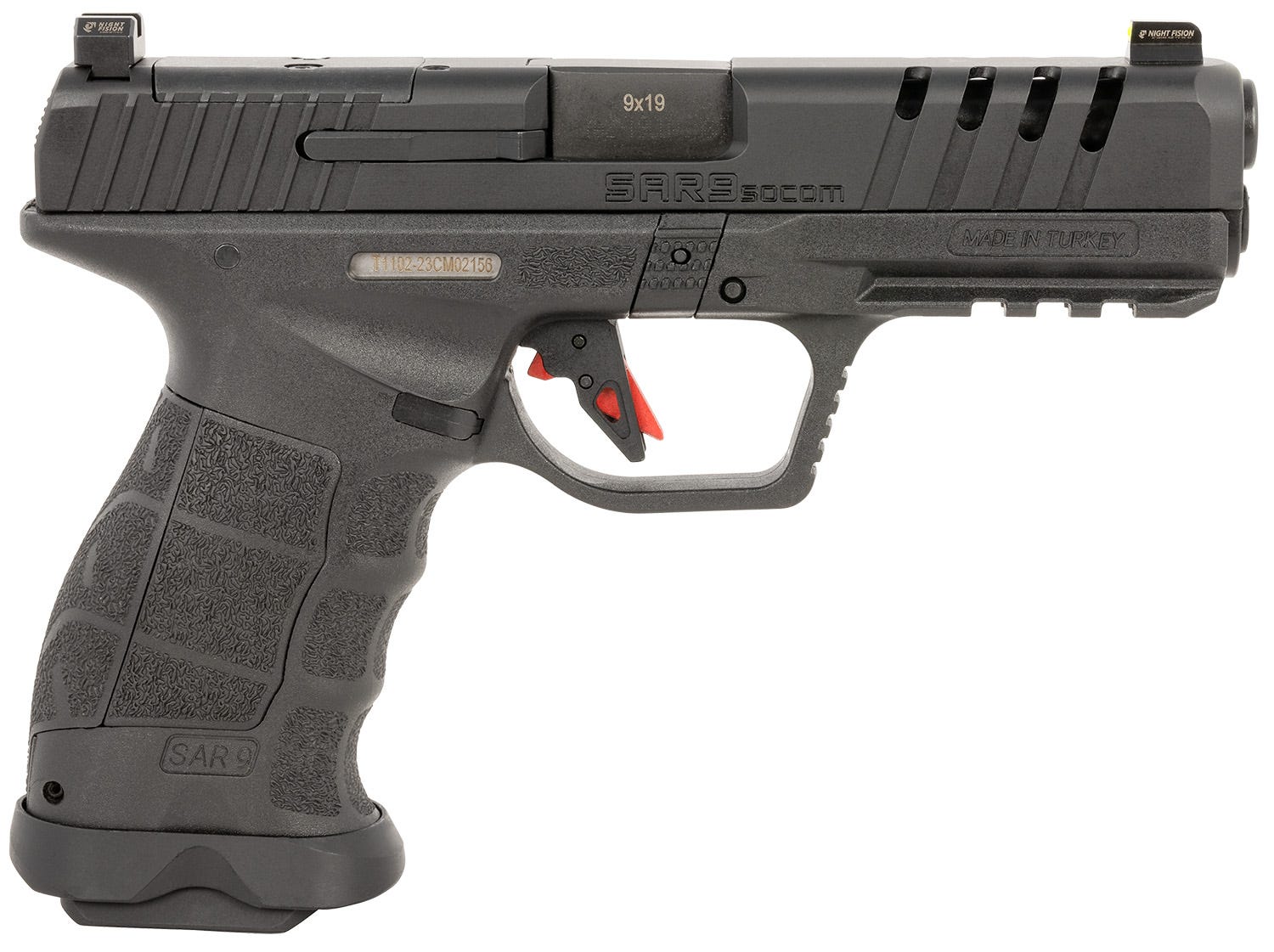 SAR USA SAR9 SOCOM 9mm 5.2" Barrel 21-Rounds