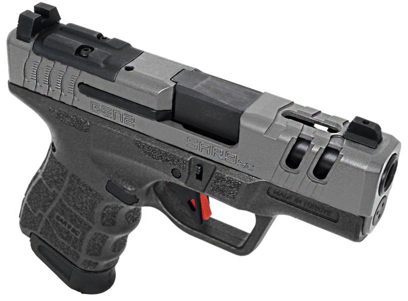 SAR USA SAR9SC Gen2 Platinum 9mm 3.3" Barrel 12-Rounds