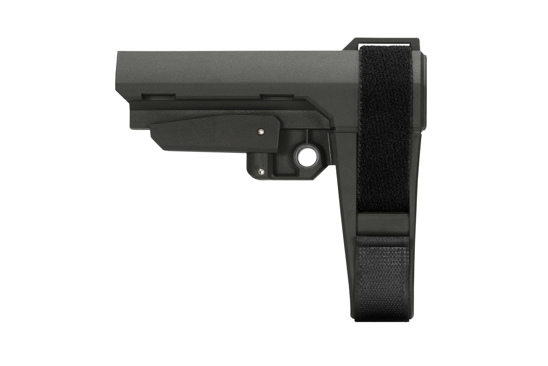 SB Tactical SBA3 Stealth Grey Pistol Brace 5-Position