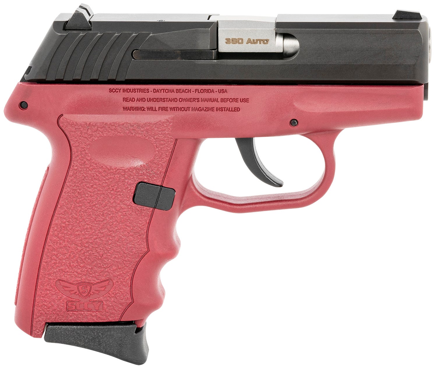 SCCY CPX-3 Crimson .380 ACP 3.1" Barrel 10-Rounds