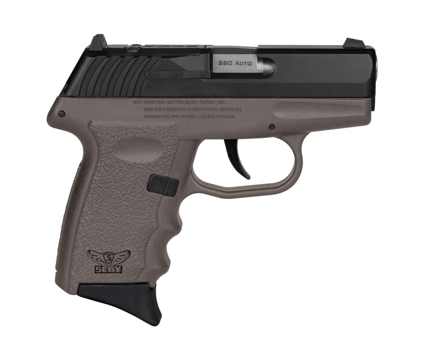 SCCY CPX-3 FDE 380 ACP 3.1" Barrel 10 Rounds Optics Ready