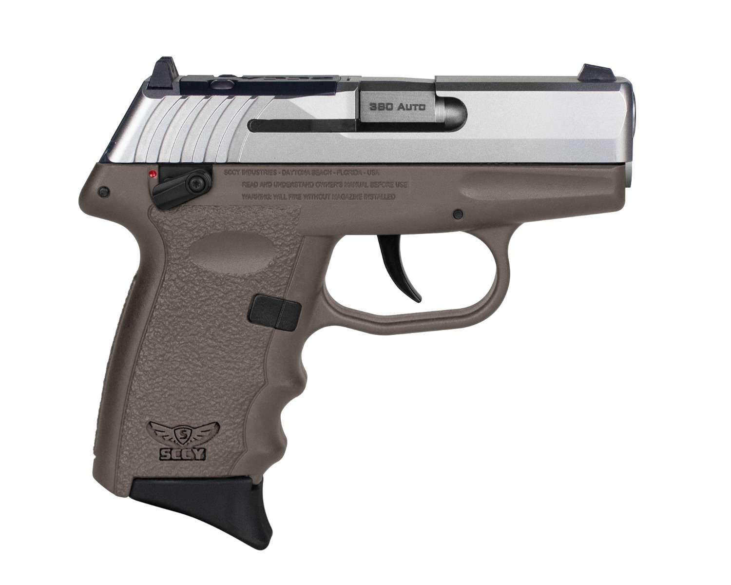 SCCY CPX-4 FDE Frame/Stainless Slide 380 ACP 2.96" Barrel 10-Rounds MS
