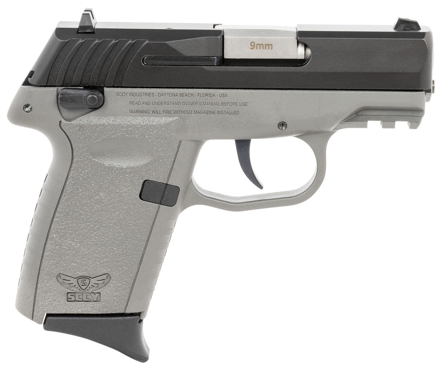 SCCY CPX-1 Gen3 Sniper Grey 9mm 3.1" Barrel 10-Rounds Ambidextrous Safety