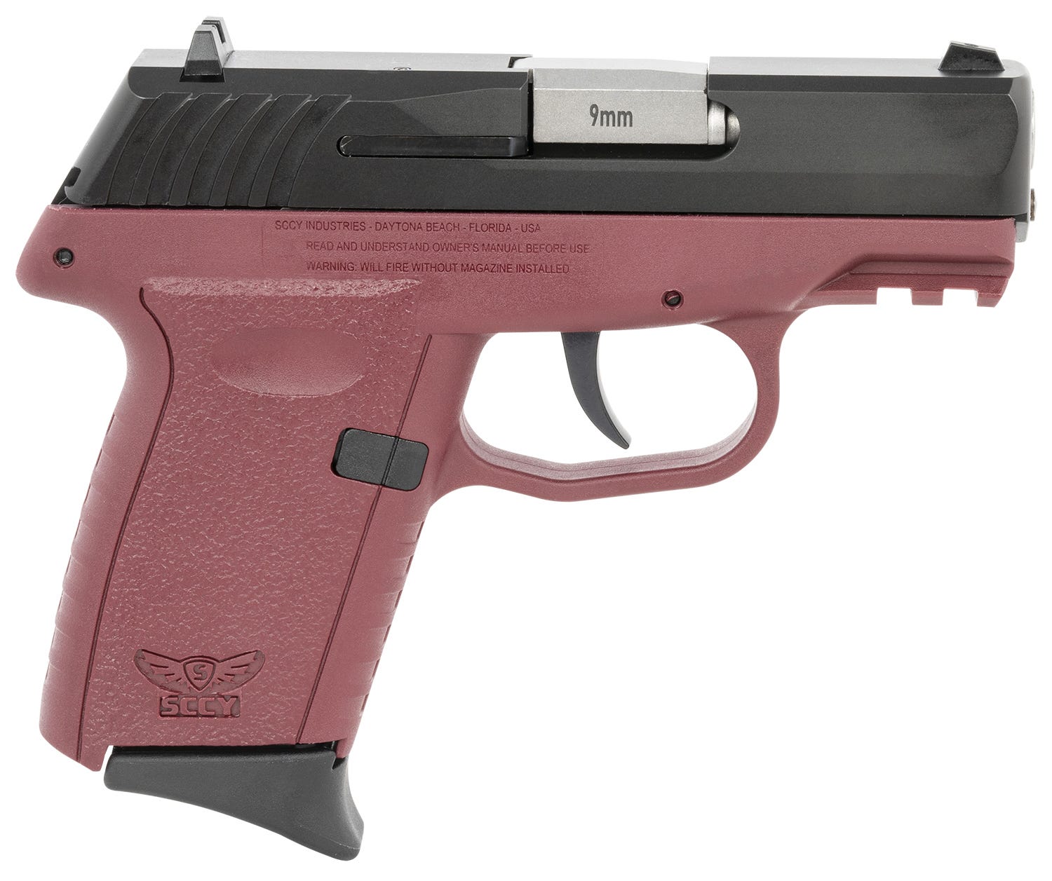 SCCY CPX-2 Gen3 Crimson Red 9mm 3.1" Barrel 10-Rounds
