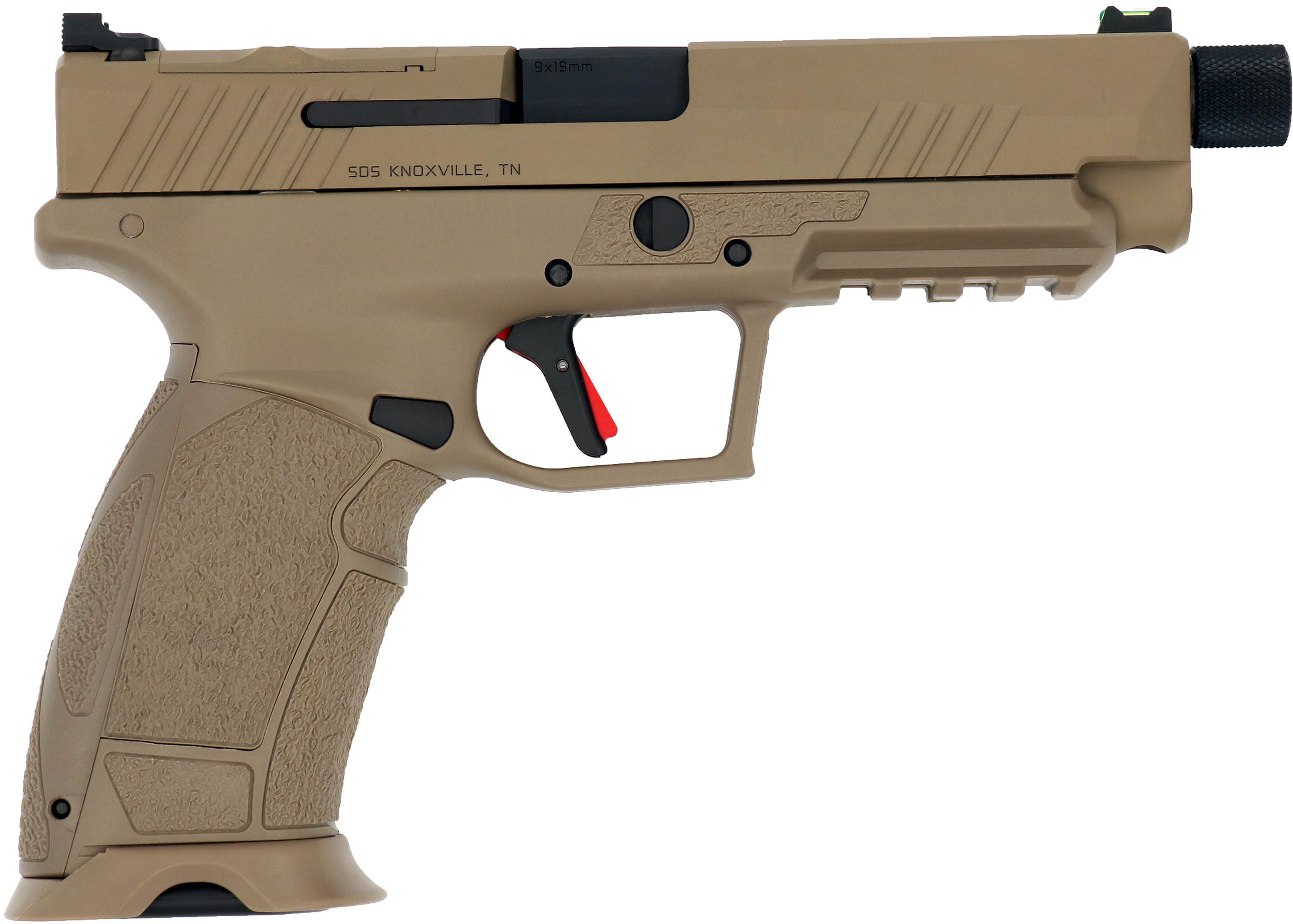 SDS Imports PX-9 Tactical Gen 3 Flat Dark Earth 9mm 5.1" Barrel 20-Rounds