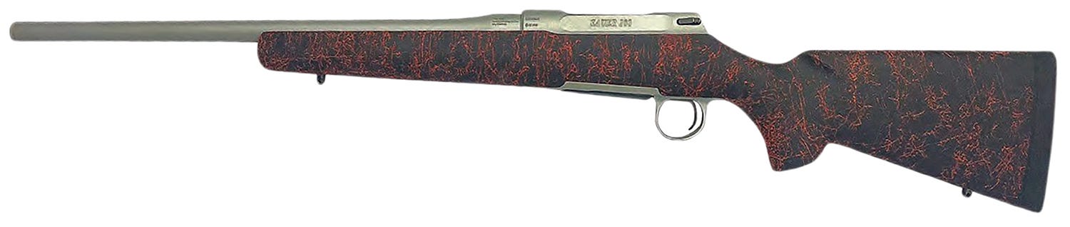 Sauer 100 Silver XT Black / Red 6.5 Creedmoor 22" Barrel 5-Rounds
