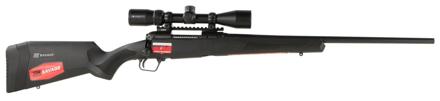 Savage 110 Apex Hunter XP Black .25-06 Rem 24-inch 4Rds with Scope