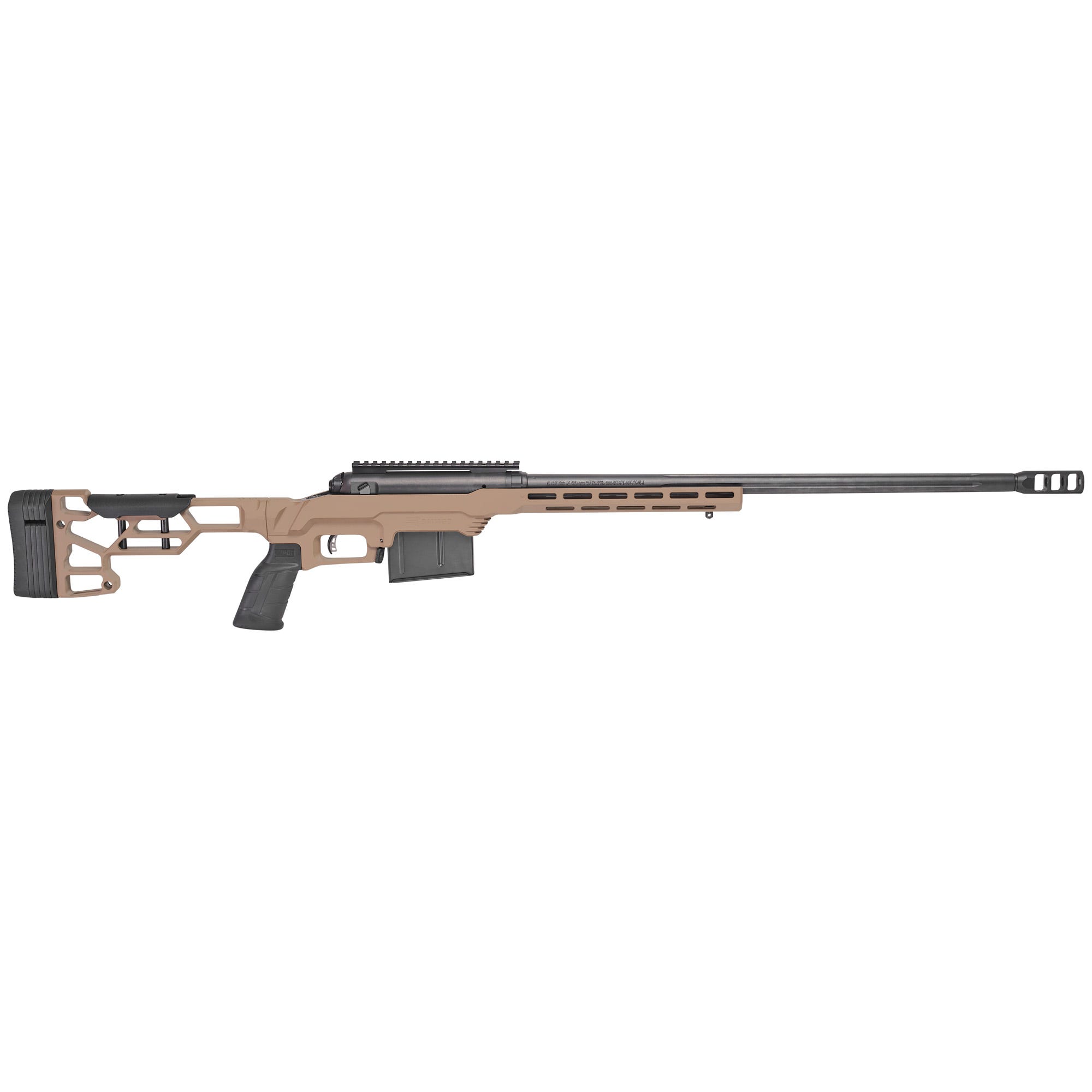 Savage 110 Precision Flat Dark Earth .338 Lapua 24" Barrel 5-Rounds Left-Handed