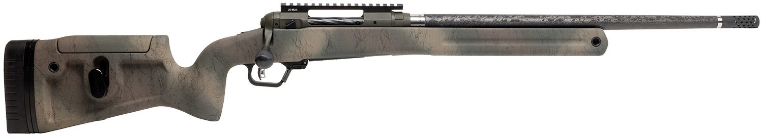 Savage 110 Pro Pursuit Rifle Woodland 6.5 Creedmoor 20" Barrel 3-Rounds