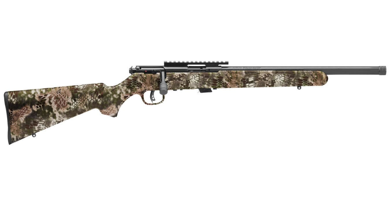 Savage 93R17 FV-SR Kryptek Highlander .17 HMR 16.5" Barrel 5-Rounds