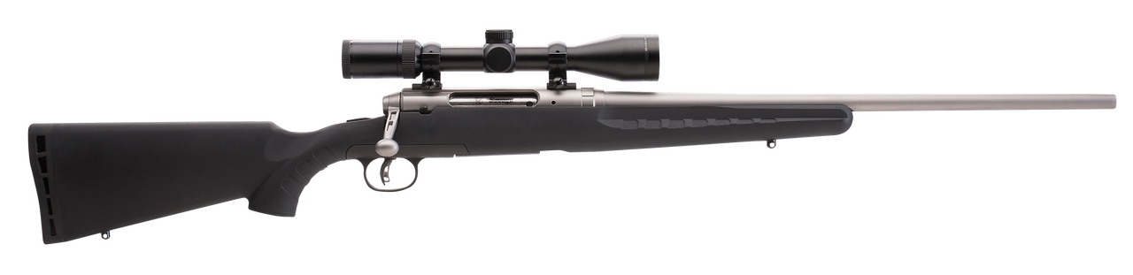 Savage Axis XP 350 Legend Weaver 3-9x40 Scope 18-inch SS Barrel Ergo Stock 4Rds