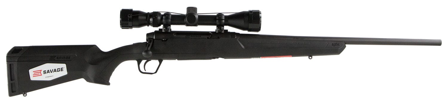 Savage Axis XP Compact 7mm-08 20" Barrel 4-Rounds 3-9x40mm Scope