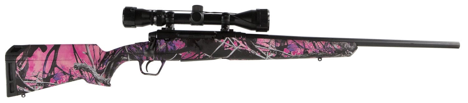 Savage Axis XP Compact Gen 2 Muddy Girl .243 Win 20-inch 4Rds Youth with Scope