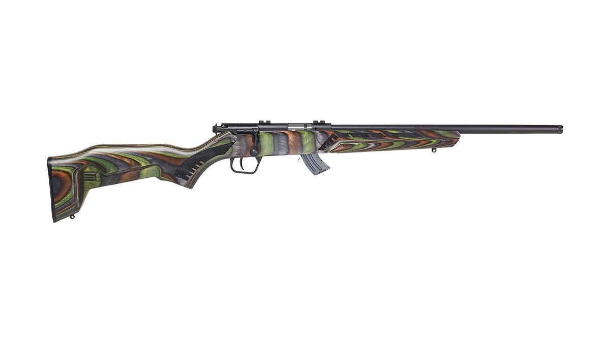 Savage Mark II Green Laminate .21 Sharp 18" Barrel 10-Rounds