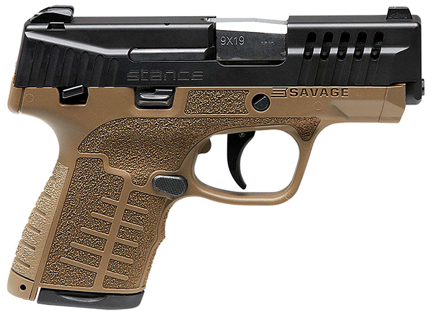 Savage Stance FDE 9mm 3.2" Barrel 7-Rounds