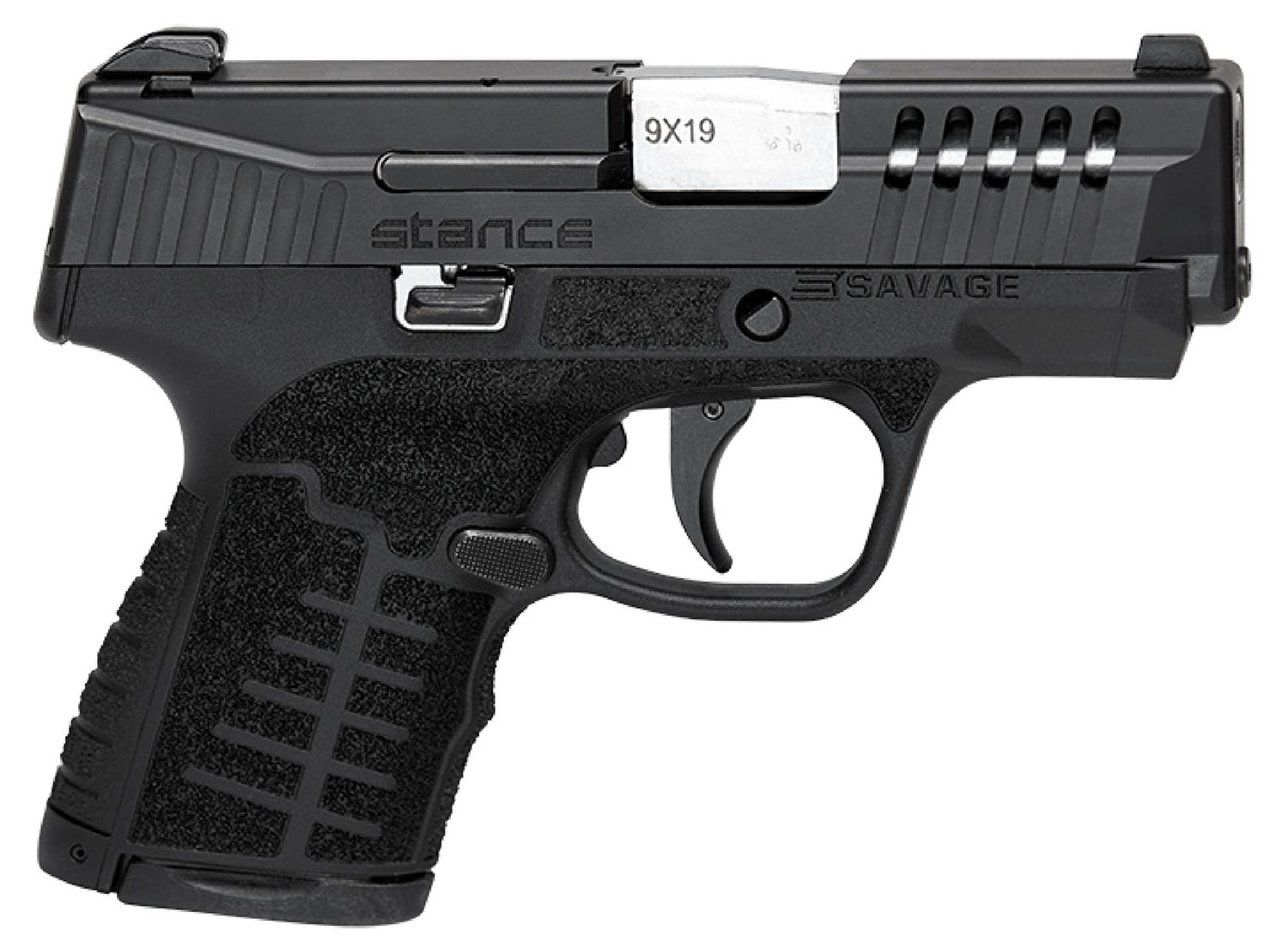 Savage Arms Stance MC9 9mm 3.2" Barrel 10-Rounds Interchangeable Backstraps 2 Mags