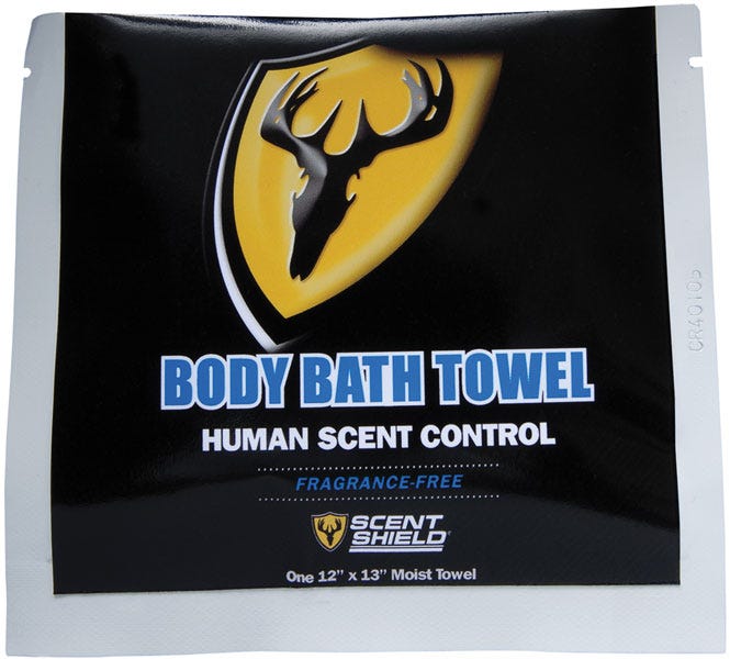 Scent Shield Rob BatH TOWEL 4-PACK