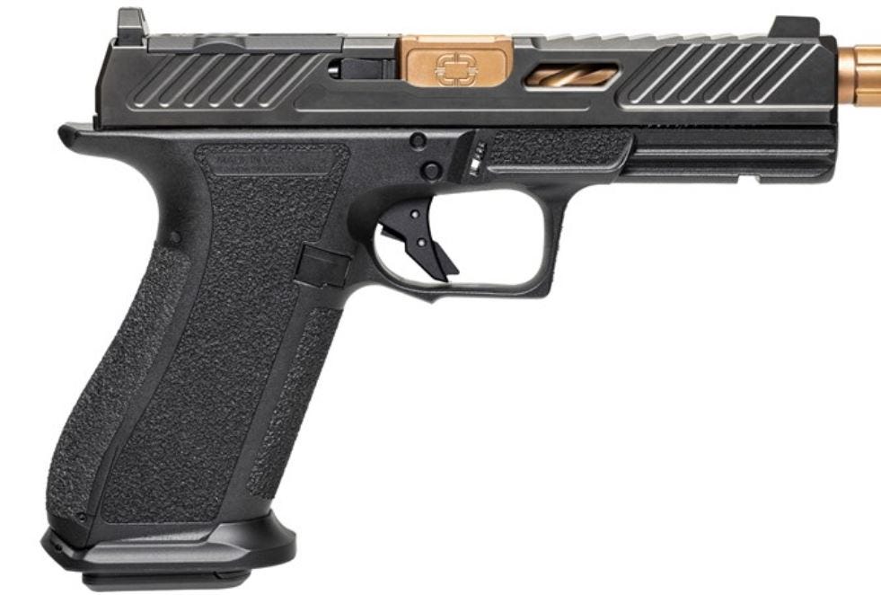 Shadow Systems DR920 Elite 9MM 5" Barrel 10 Rounds BK/BZ OR TB