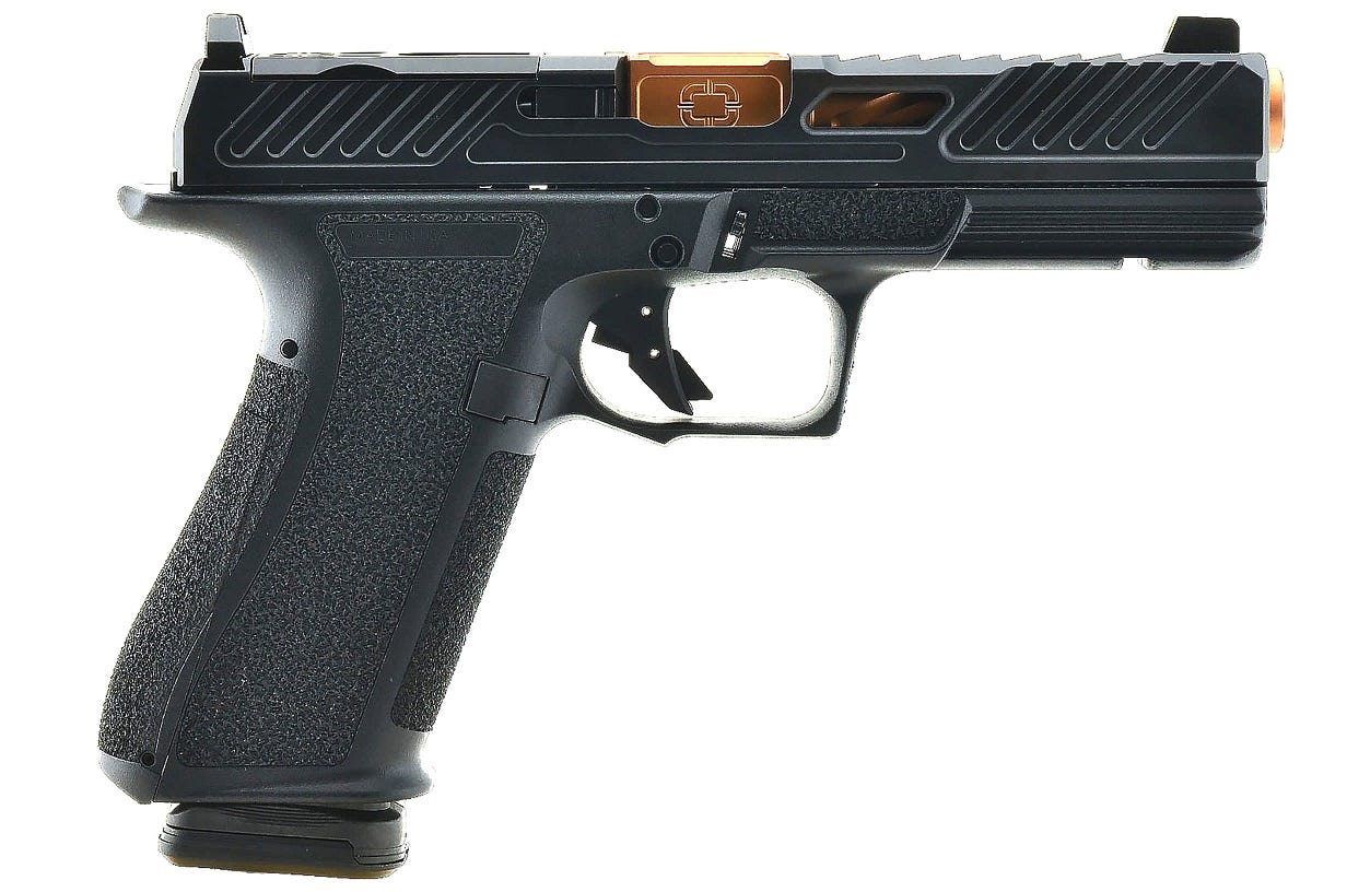 Shadow Systems DR920 Black / Bronze 9mm 4.5" Barrel 17-Rounds Optics Ready