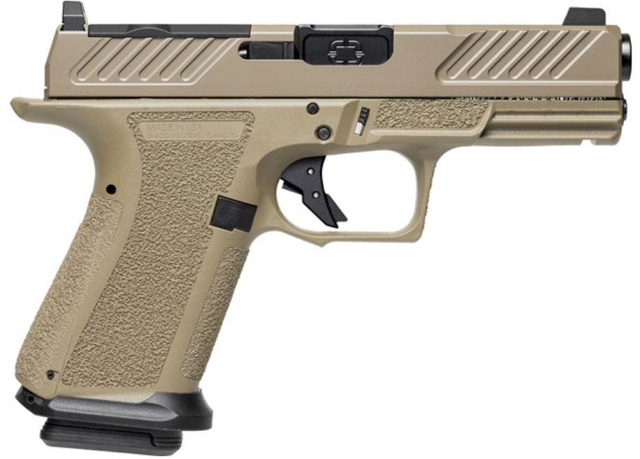 Shadow Systems MR920 CBT 9MM 4" Barrel 10 Rounds FDE/BLK OR