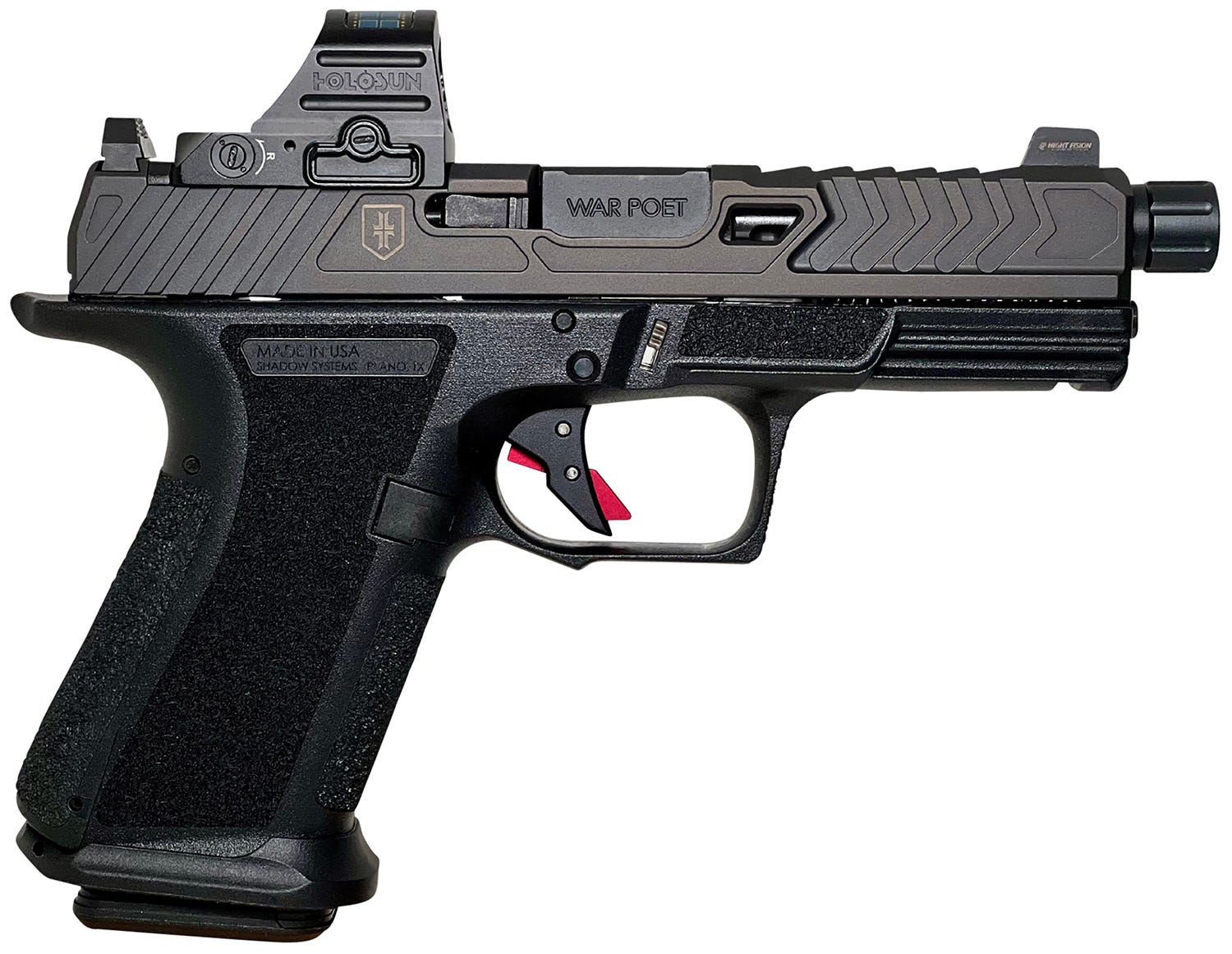 Shadow Systems MR920 "War Poet" 9mm 4.5" Threaded Barrel 15-Rounds