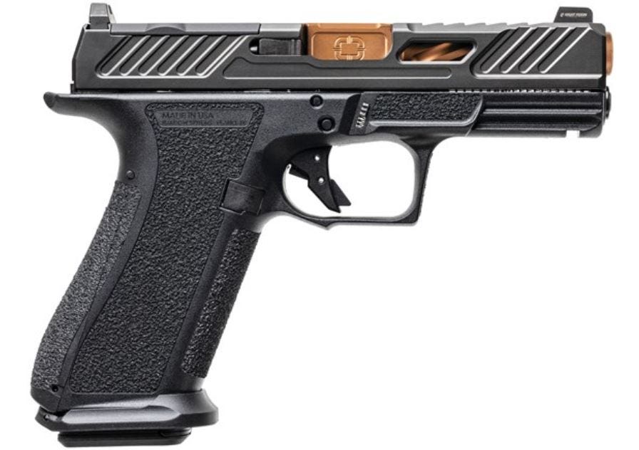 Shadow Systems XR920 Elite 9MM 4" Barrel 10 Rounds BK/BZ OR