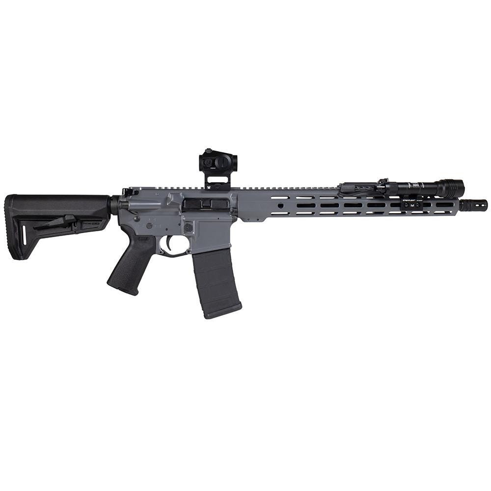 Shark Coast Tactical "Grey Knight" AR-15 5.56 16" Barrel 30-Rounds w/ Vortex Crossfire